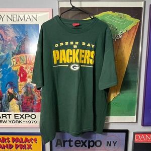Vintage NFL Green Bay Packers Tee - SIZE 2XL